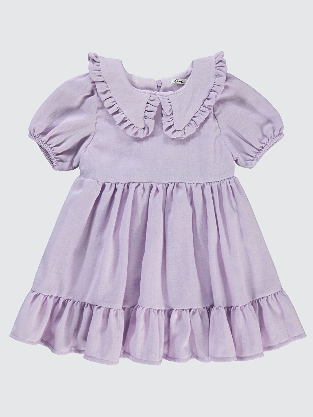 Mor Girls Kız Çocuk Elbise 2-5 Yaş Nazik Lavanta