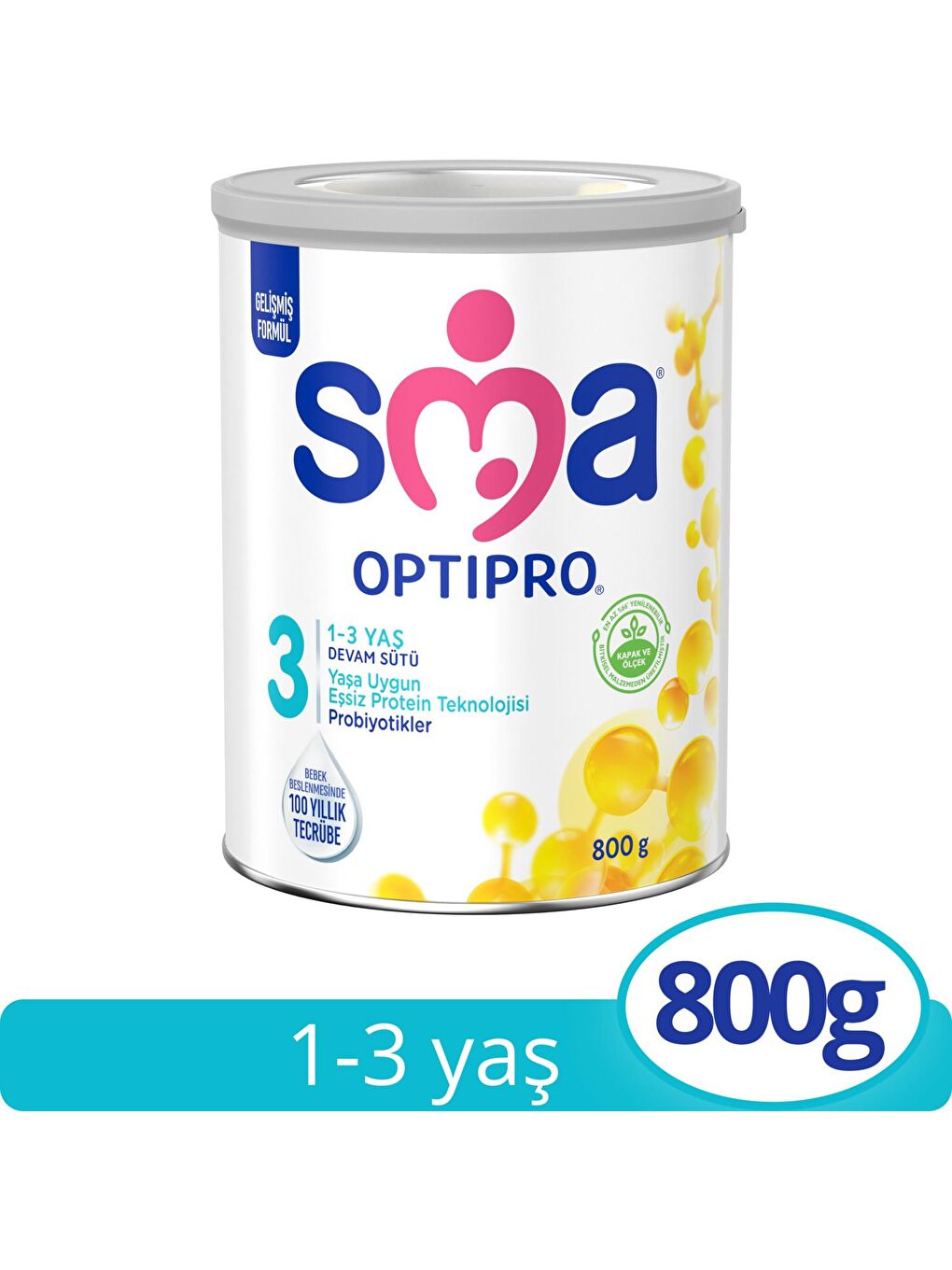 SMA 3 Optipro Probiyotik Devam Sütü 800 gr - 1