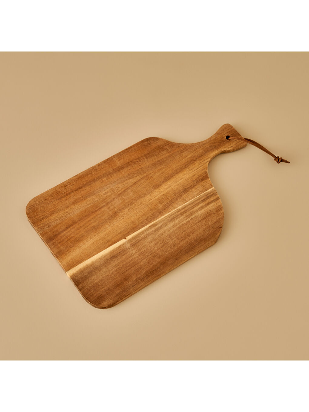 Bej Blop Akasya Kesme Tahtası Naturel (20,5x34x1 cm)-1