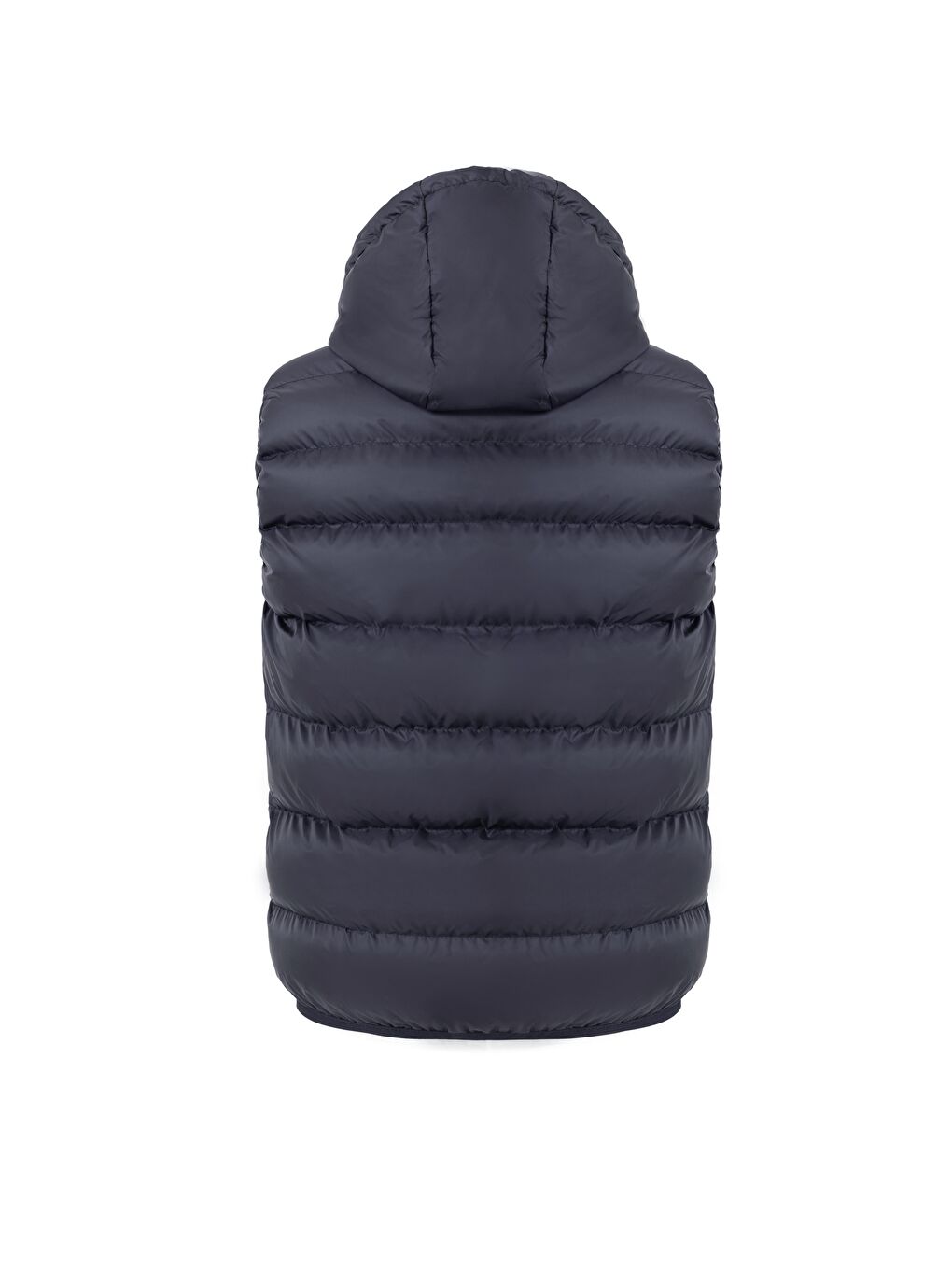 Erkek Çıkarıbilir Kapüşonlu Şişme Yelek Lacivert-4