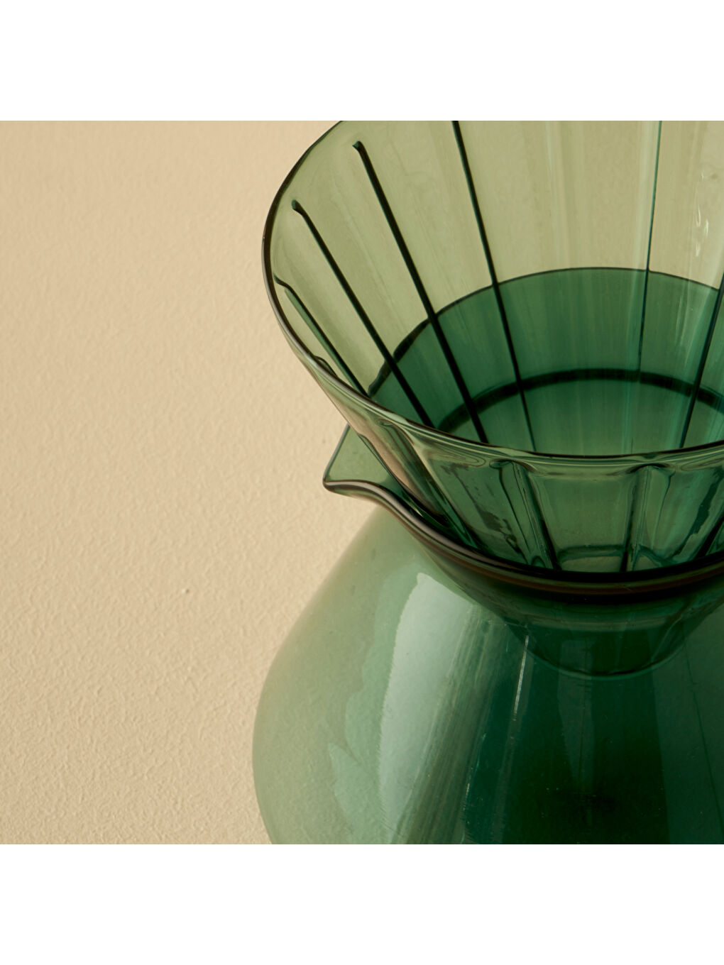 Tapered Filtre Kahve Demliği Yeşil (700 cc)-3