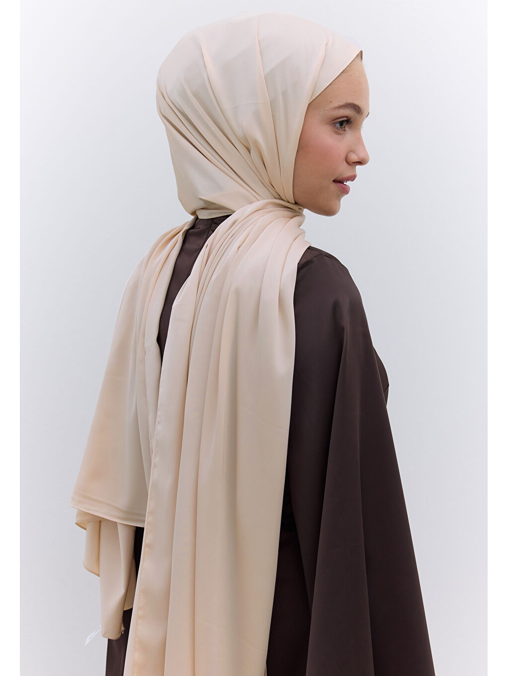 İpeksi Elegance Şal Bej-3