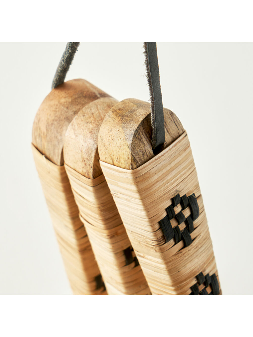 Bej Varna 3'lü Ölçü Kaşığı Seti Naturel (21,5x8,5x5,5 cm)-4