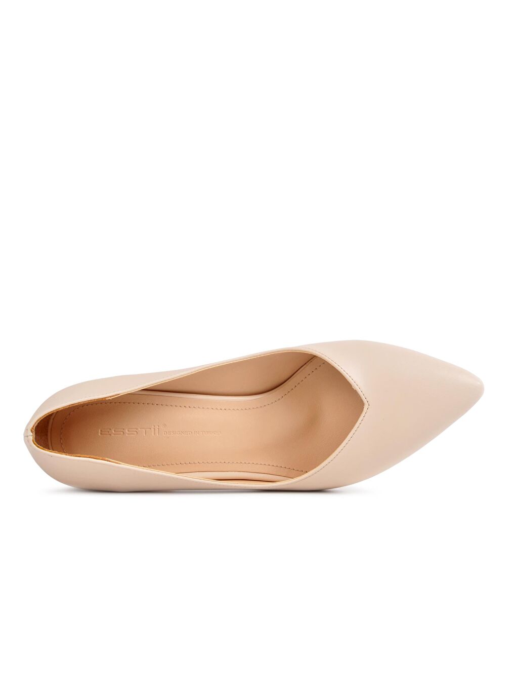 Kadın Bej Topuklu Ayakkabı 303-2