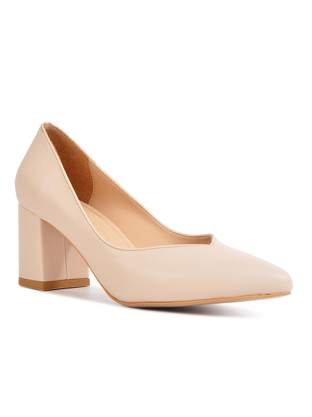 Kadın Bej Topuklu Ayakkabı 303-4