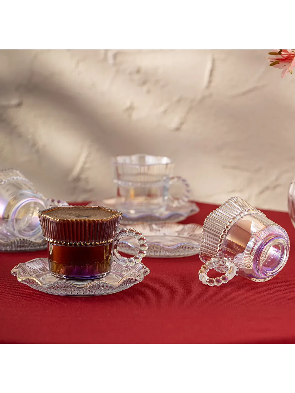 Renksiz Hatrı Var 80 ml 6'lı Kahve Fincan Takımı-7