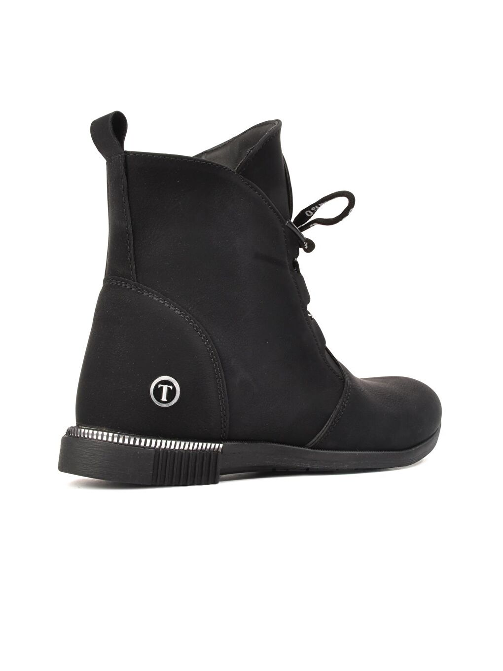 7020 Siyah-Zümrüt Kadın Bot-3