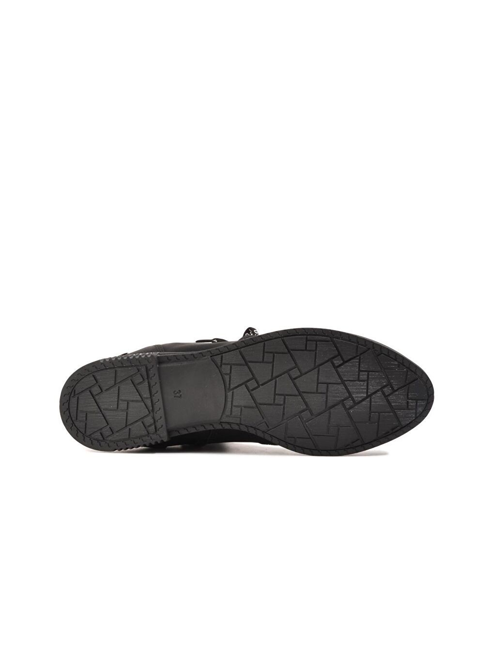 7020 Siyah-Zümrüt Kadın Bot-4