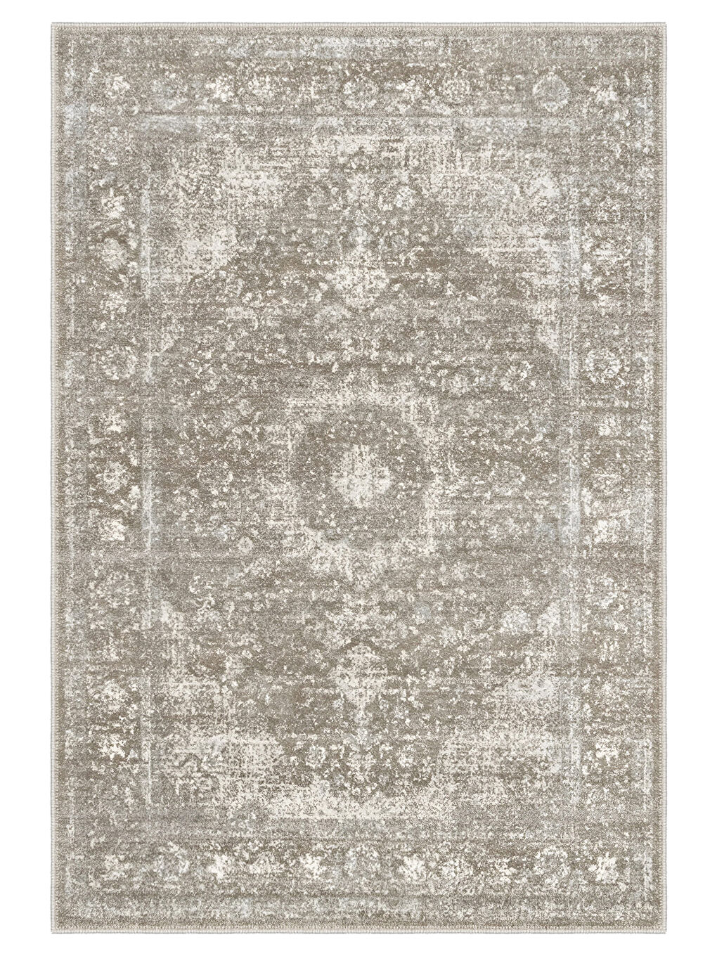 Kahverengi Dekoratif Özel Tasarım Yıkanabilir İnce Kaymaz Tabanlı Modern Halı KECE FR03