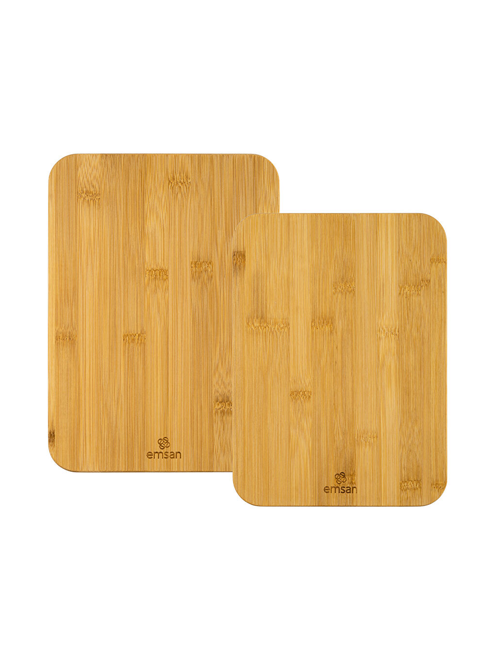 Kahverengi Bambu Aren 2'li Kesme Tahtası-9