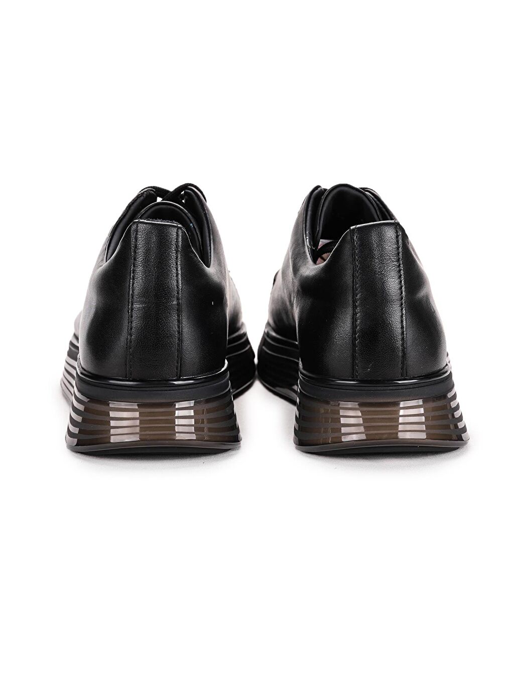 Siyah 152-15275 Bağcıklı Günlük Erkek Casual Ayakkabı-3