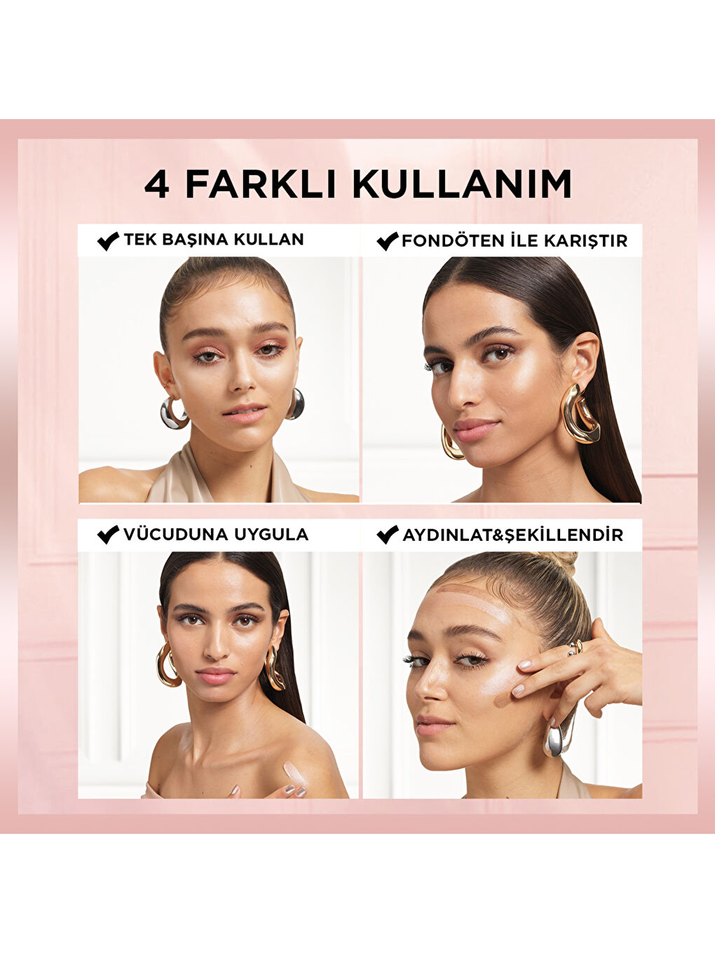 Glotion All-In-One Doğal Işıltı 901 - Fair Glow-5