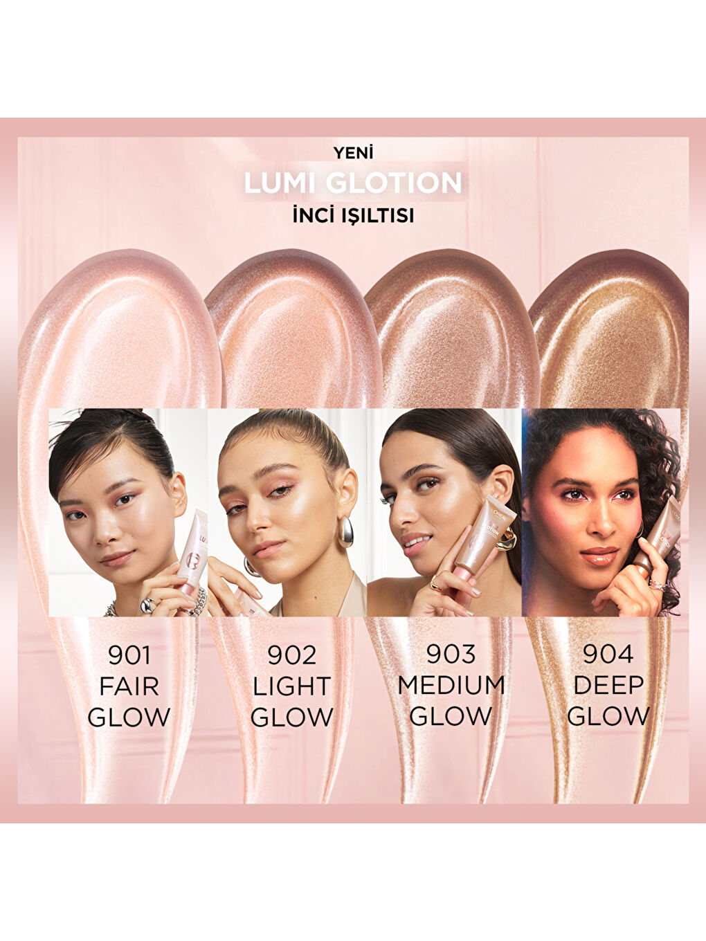 Glotion All-In-One Doğal Işıltı 901 - Fair Glow-6