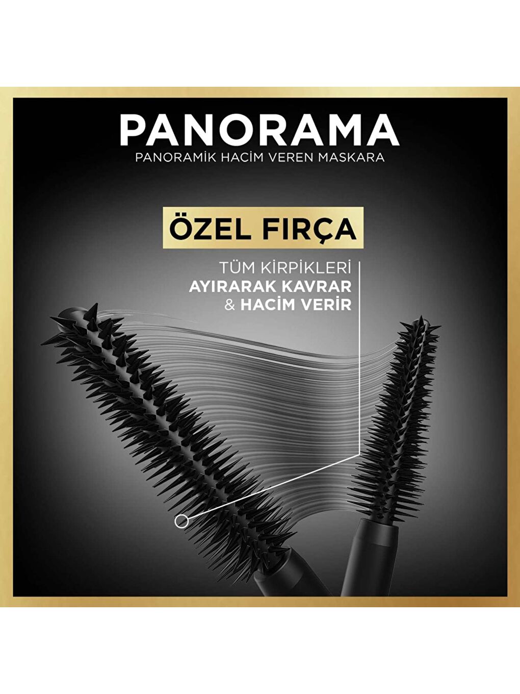 Panorama Hacim Veren Maskara Siyah-4