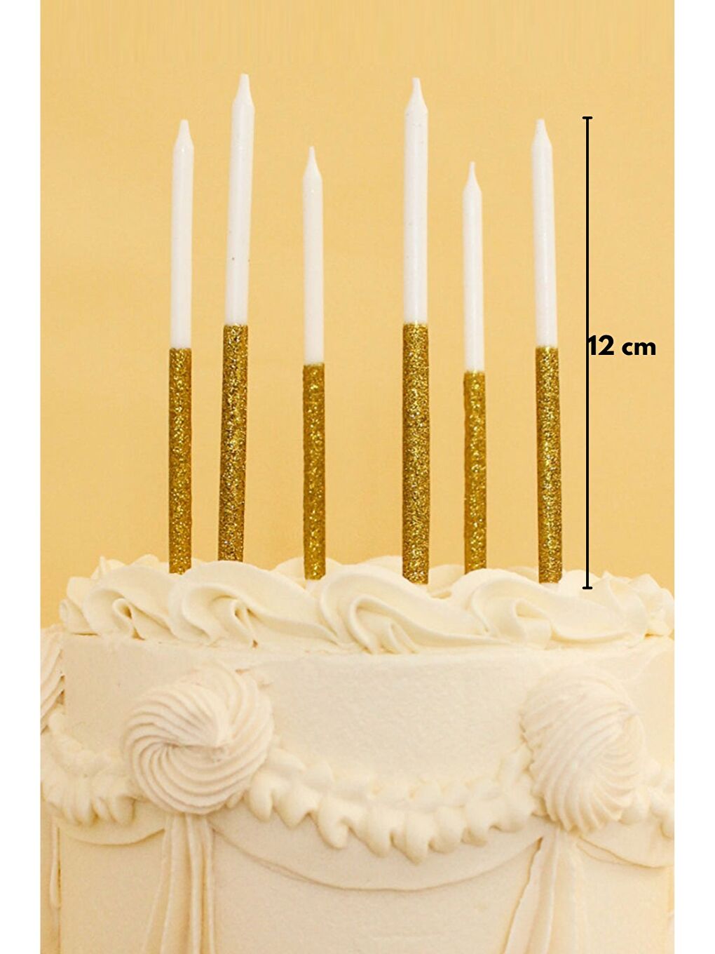 Pembe Rose Simli 12'li Mum Set-2