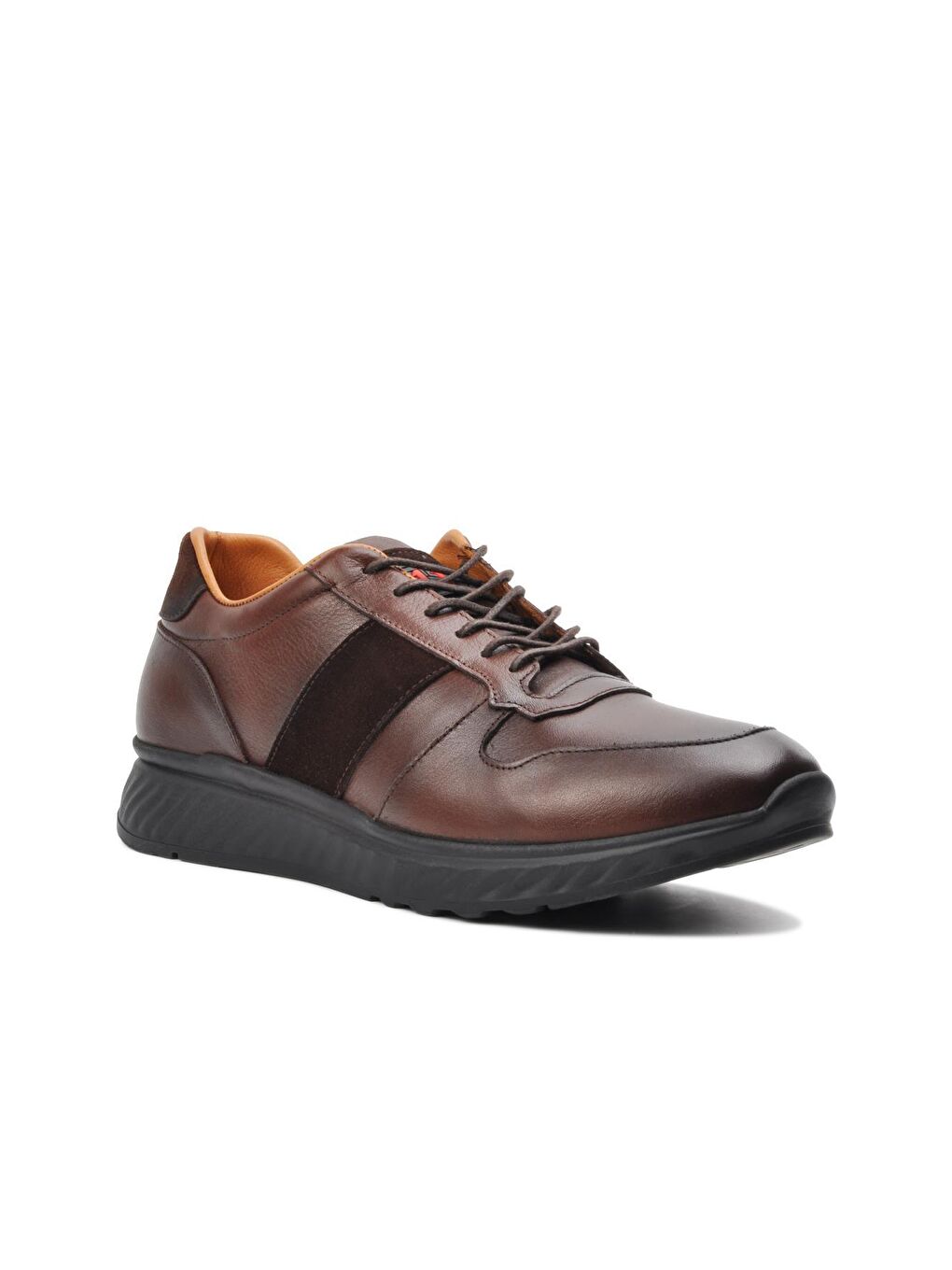 Kahverengi Premium 22119-62 Kahve Erkek Hakiki Deri Casual Ayakkabı-2