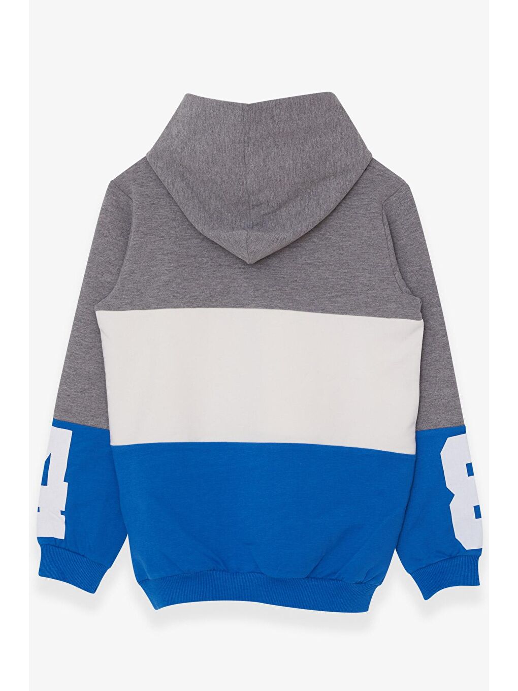 Breeze Koyu Gri Erkek Çocuk Sweatshirt Baskılı Füme (8 Yaş) - 1