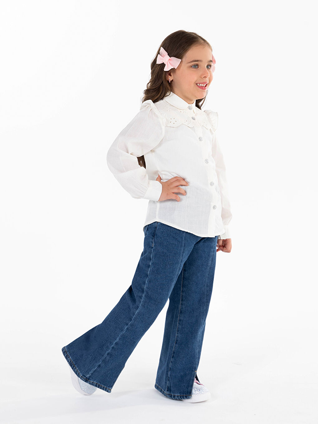 Girls Kız Çocuk Pantolon 2-5 Yaş Mavi-2