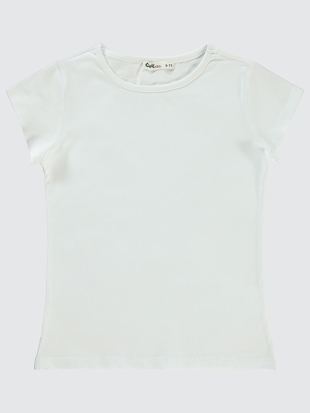 Girls Kız Çocuk Tişört 10-13 Yaş Ekru
