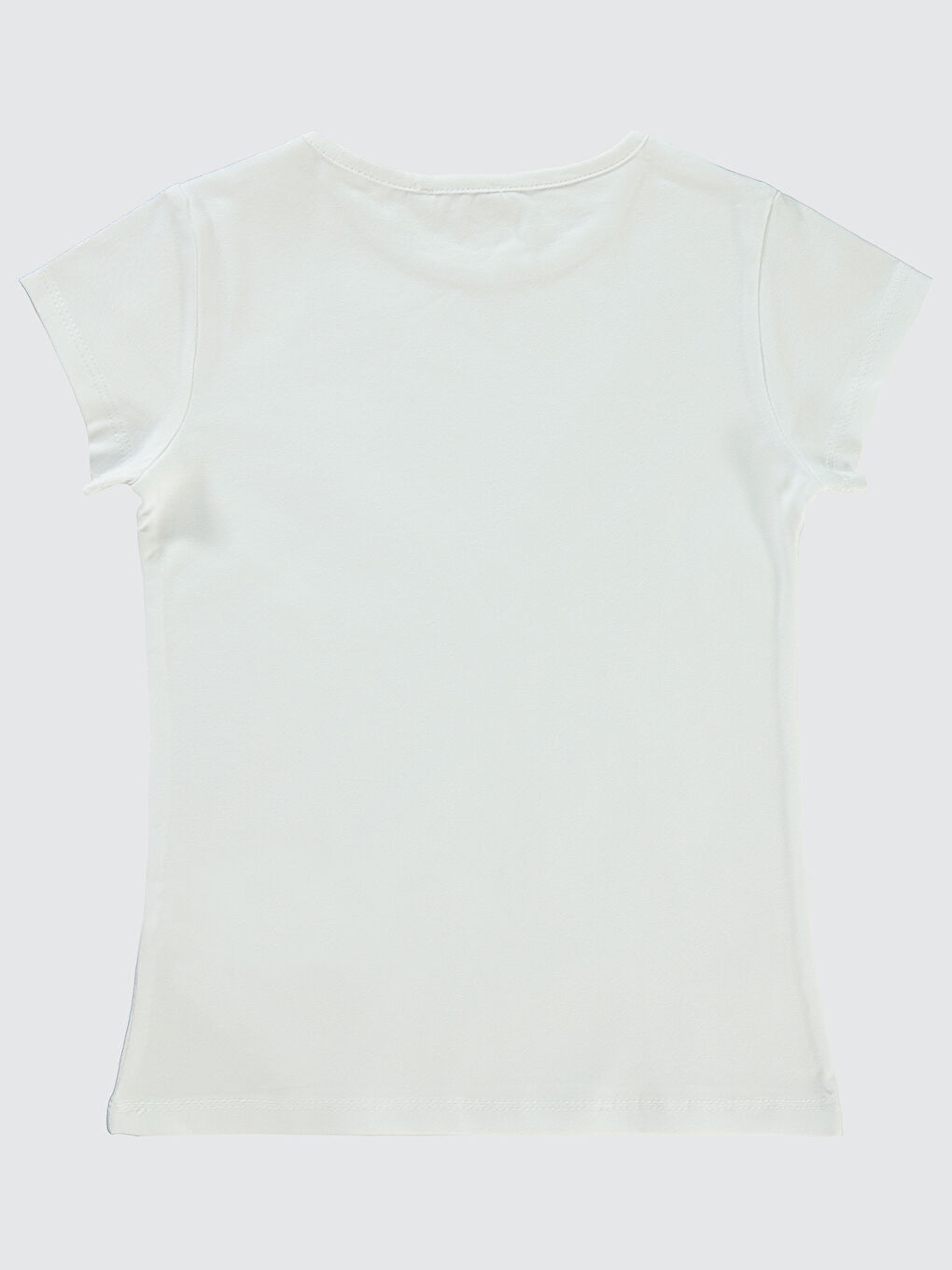 Girls Kız Çocuk Tişört 10-13 Yaş Ekru-1