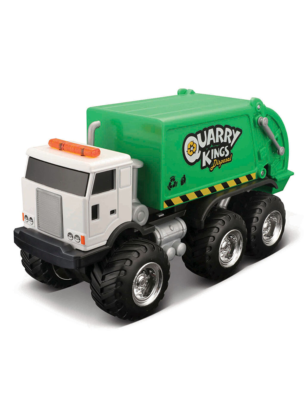 Taş Ocağı Araçları Çöp Kamyonu - Yeşil