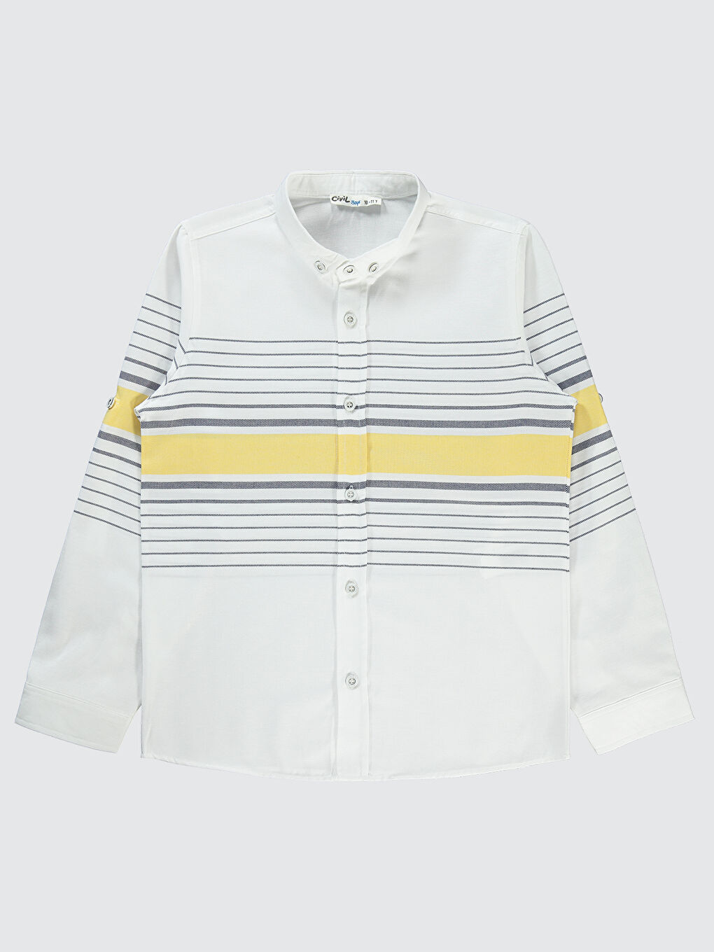 Boys Erkek Çocuk Gömlek 10-13 Yaş Sarı