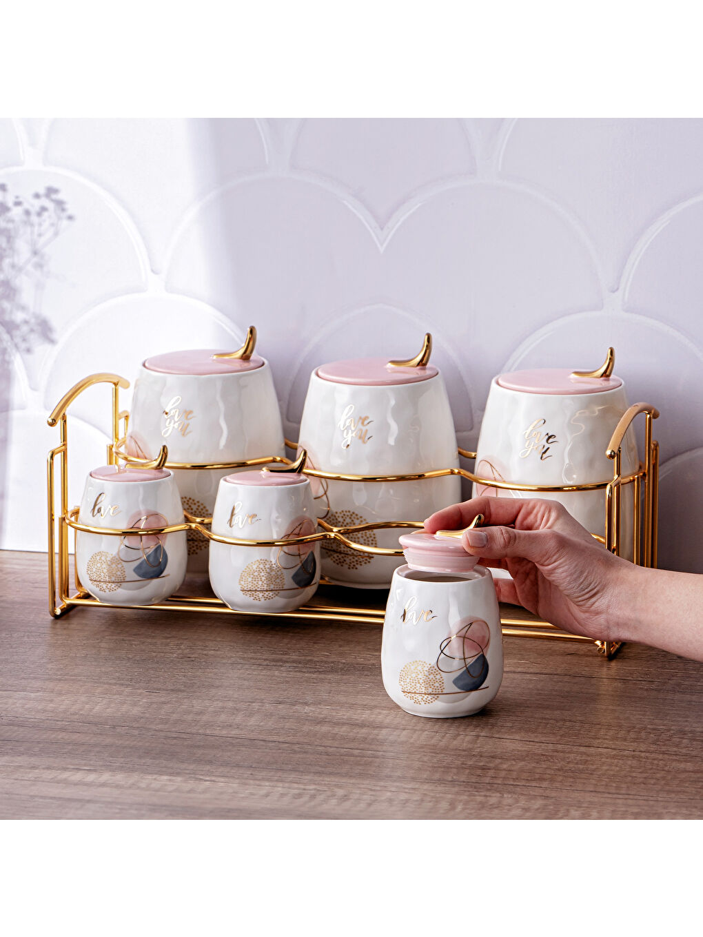 Beyaz Pure Love 7'li Baharat Takımı-2