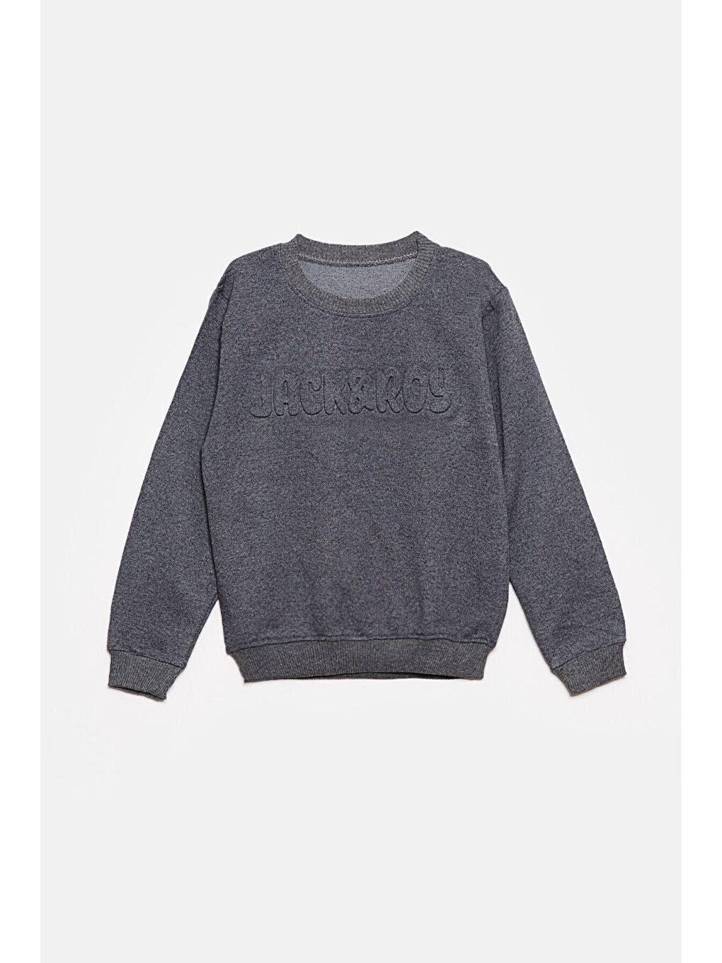 Antrasit 3 Boyutlu Baskılı Mevsimlik Erkek Çocuk Eşofman Takım-3