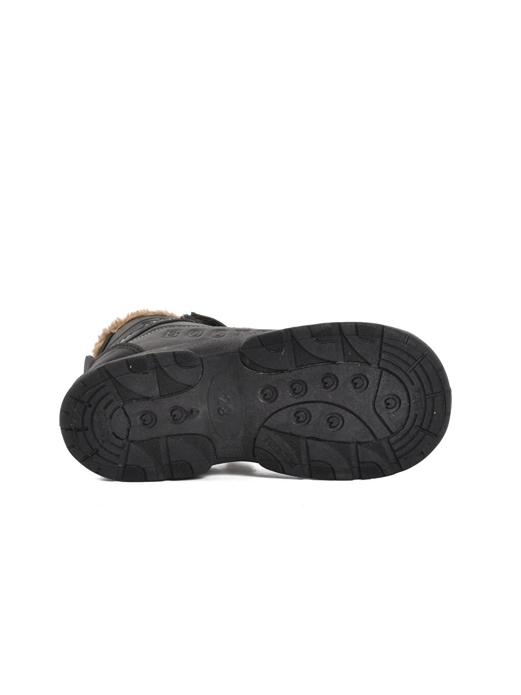 Gri B-555-P Füme Kürklü Çocuk Bot-4