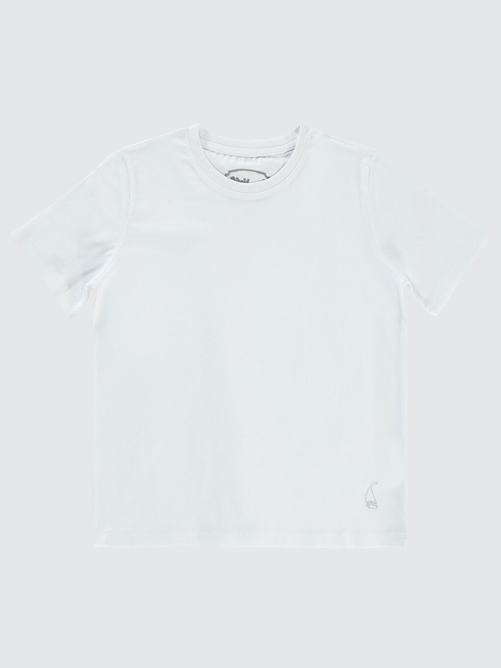 Boys Erkek Çocuk Tişört 10-13 Yaş Beyaz