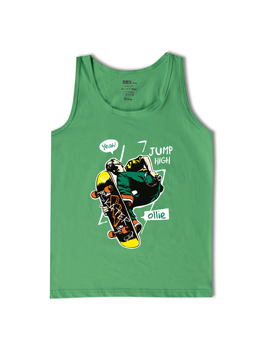 Karışık Pamuklu 6'lı Erkek Çocuk Atlet-2