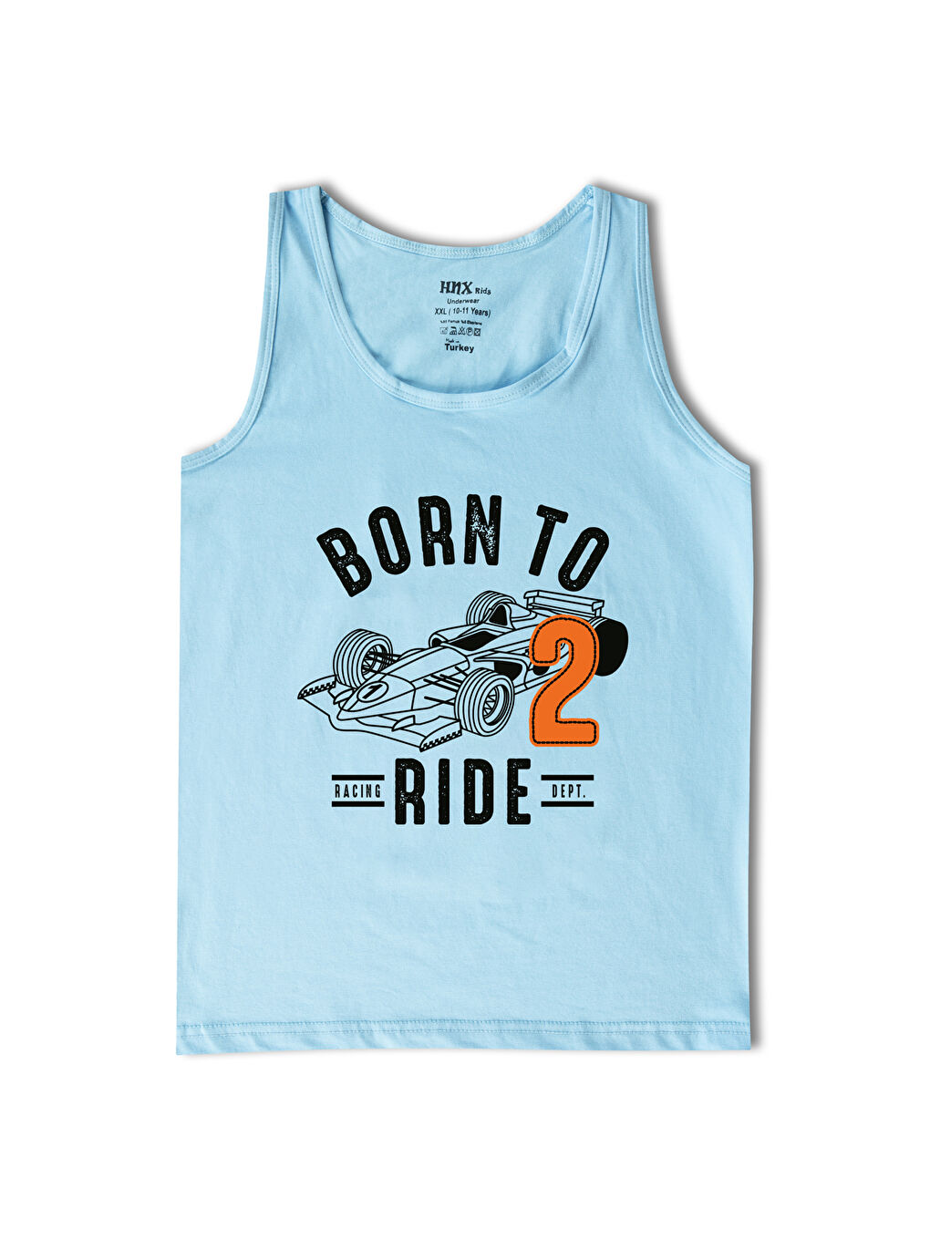 Karışık Pamuklu 6'lı Erkek Çocuk Atlet-3