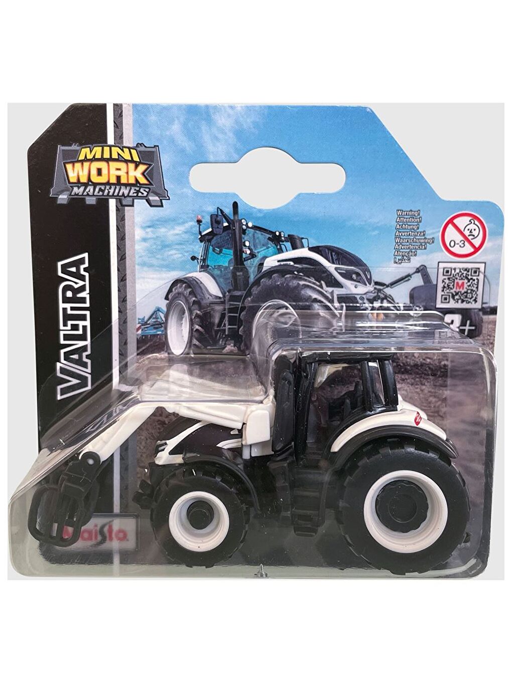 Maisto Mini Work Machines Traktör - Valtra 15591 - 1