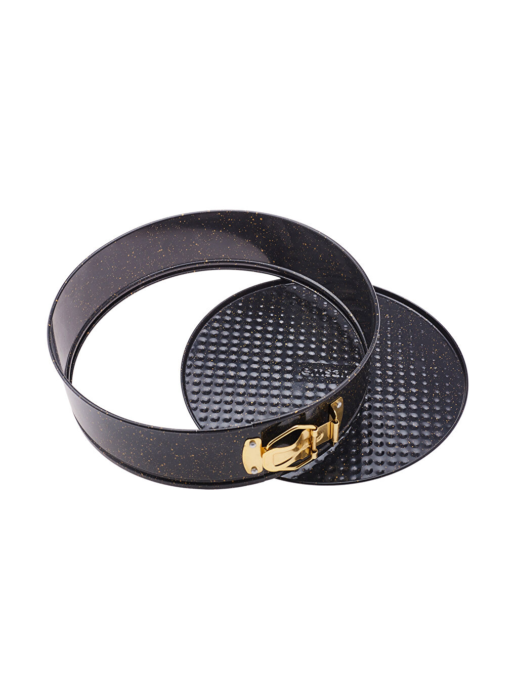 Sarı Circle 2 li Kelepçeli Kek Kalıbı Seti Gold 24-28 cm-9