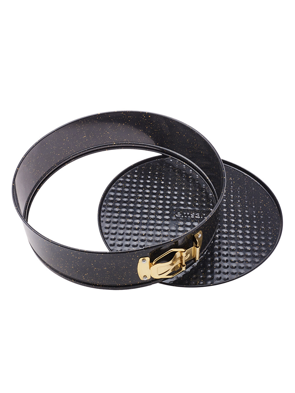 Sarı Circle 2 li Kelepçeli Kek Kalıbı Seti Gold 24-28 cm-10