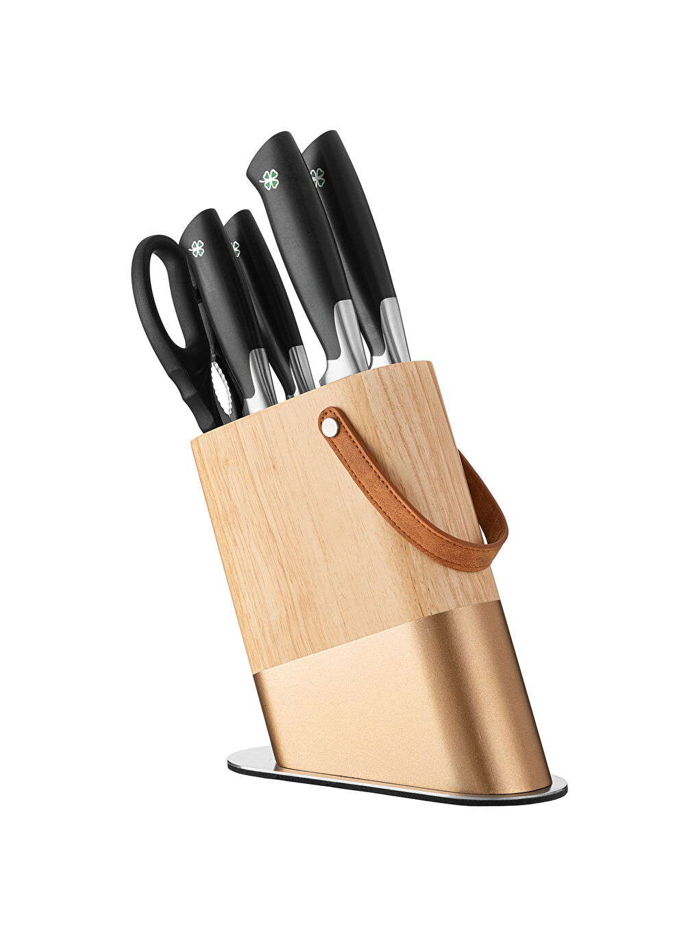 Siyah Stronger 6 Parça Bıçak Seti-5