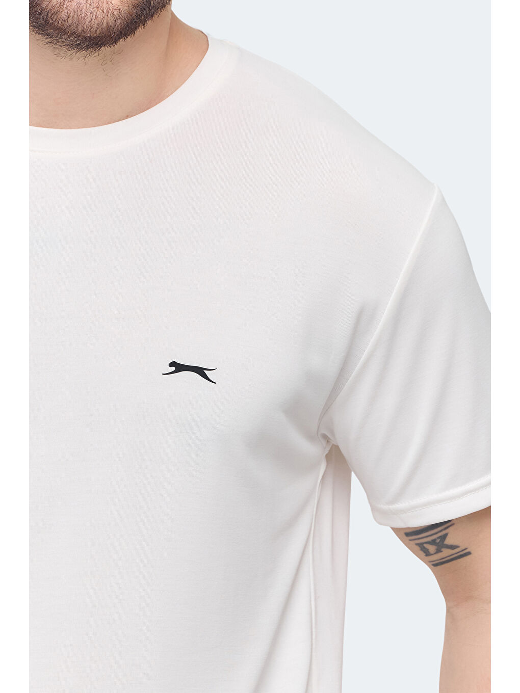 KRATER Erkek Ekru Tişört-4