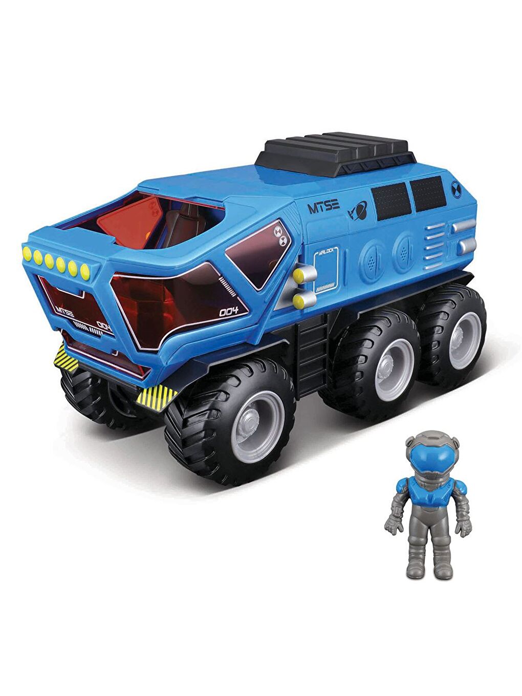 Maisto Space Explorers 6x6 Rover Sürtmeli Uzay Aracı ve Figür - Mavi