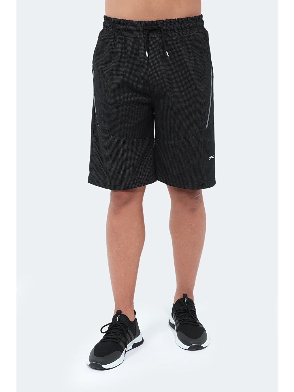 PLUTO Erkek Şort Siyah-1