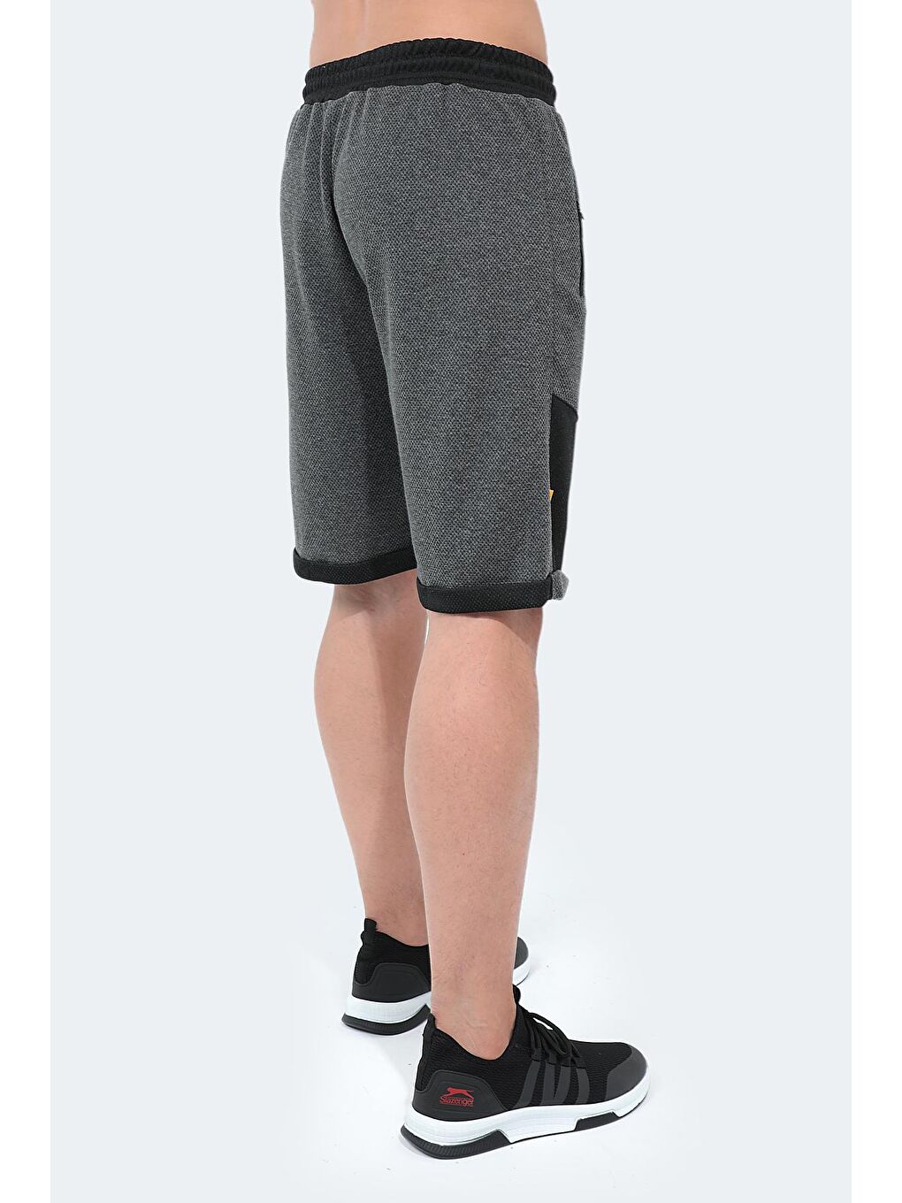 PLANT Erkek Şort Koyu Gri-3