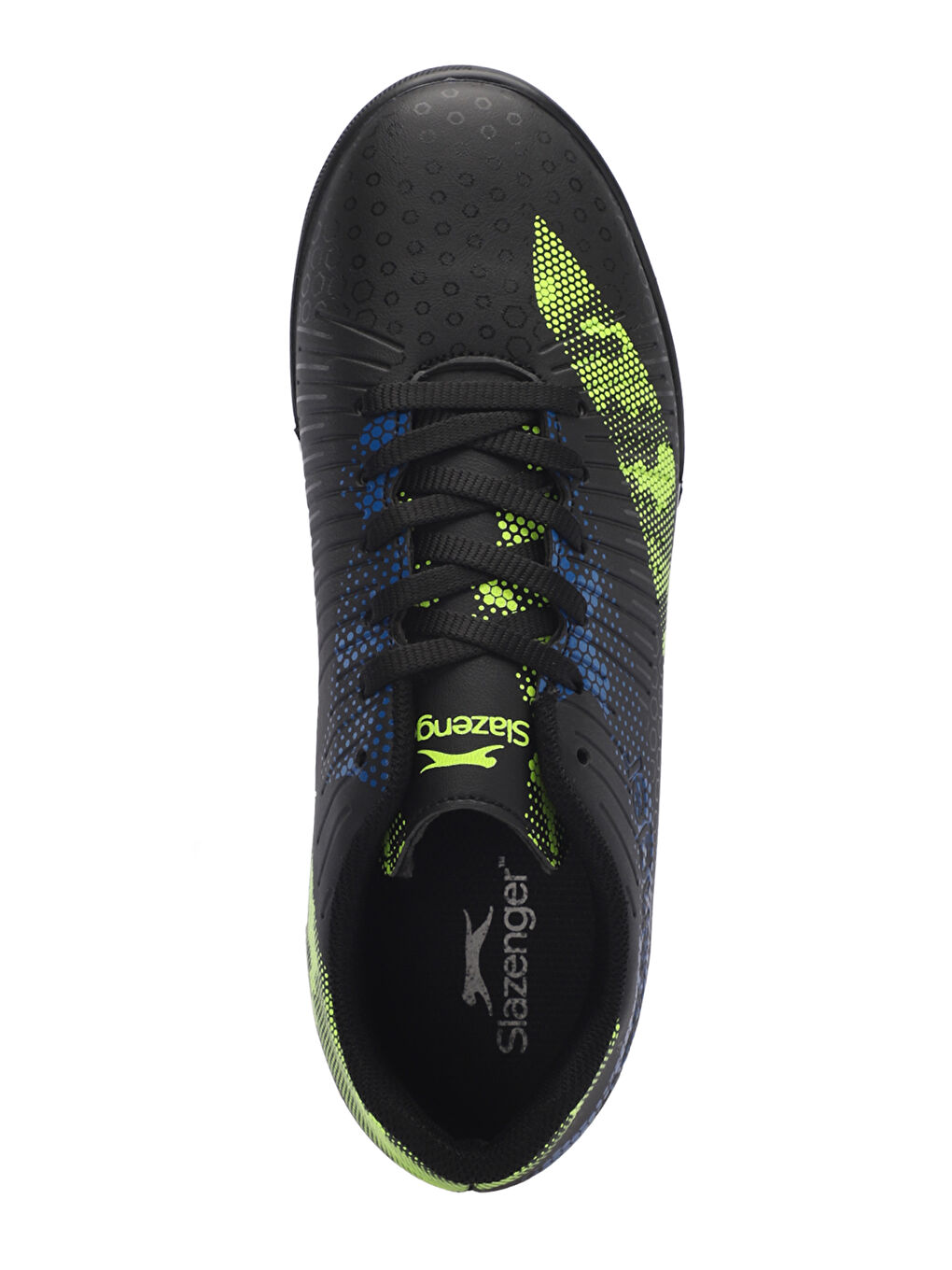 CYPRUS Erkek Çocuk Halı Saha Siyah / Yeşil Futbol Ayakkabısı-4