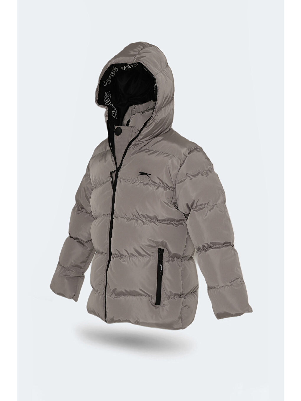 NEONS Unisex Çocuk Mont Taş Gri-1