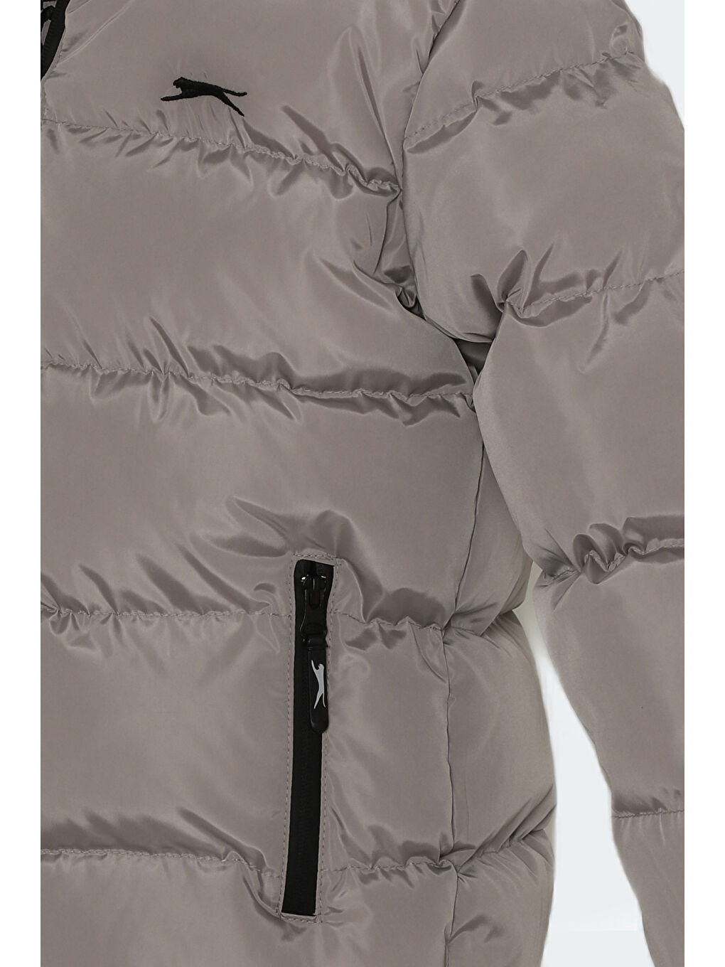 NEONS Unisex Çocuk Mont Taş Gri-4