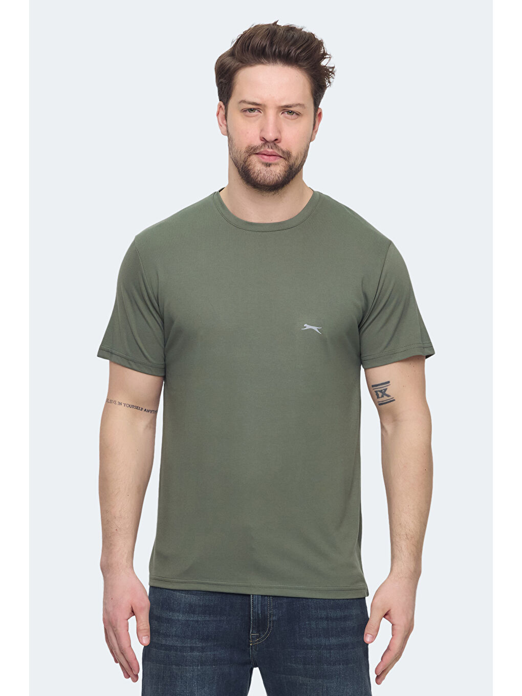 KRATER Erkek Haki Tişört