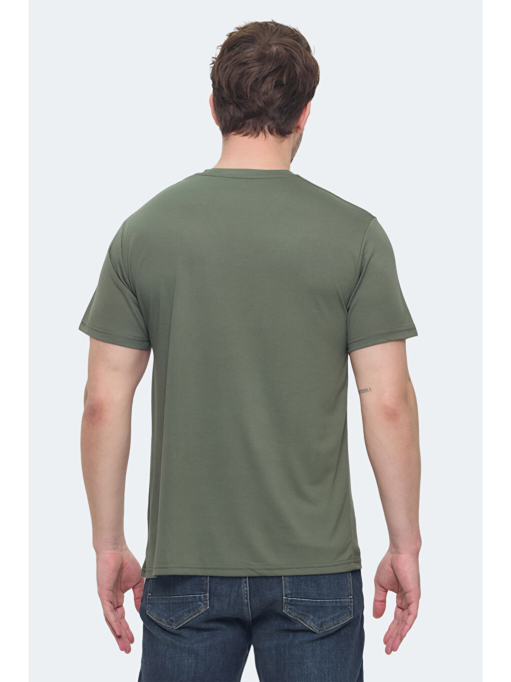 KRATER Erkek Haki Tişört-1