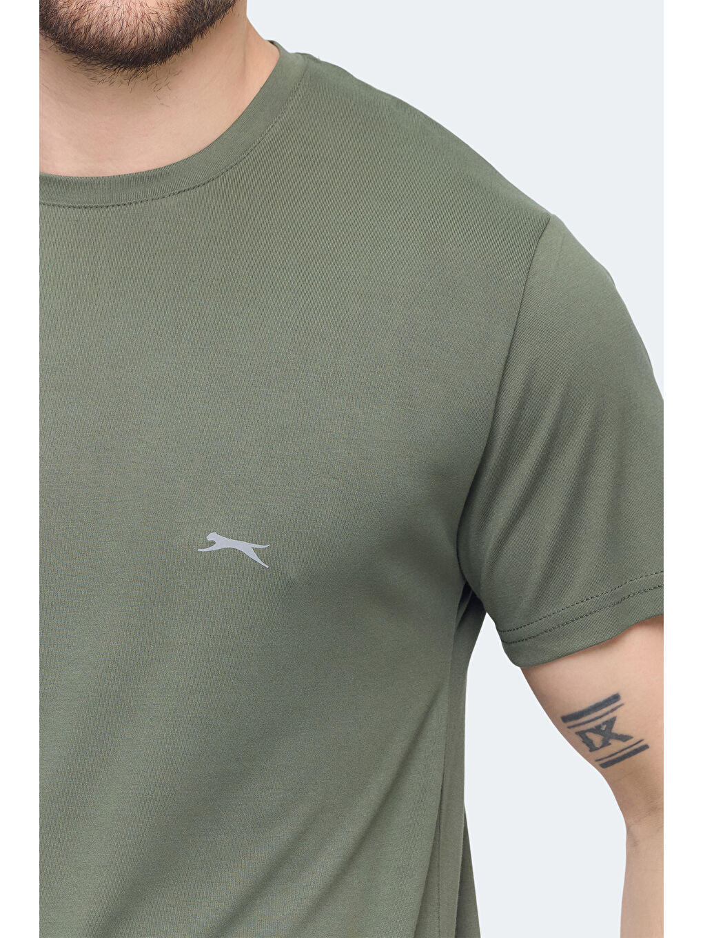 KRATER Erkek Haki Tişört-4