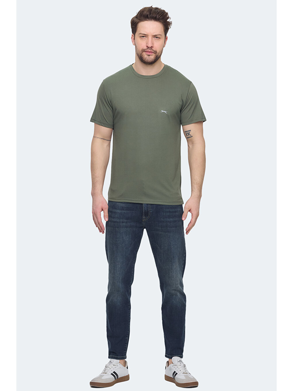 KRATER Erkek Haki Tişört-6