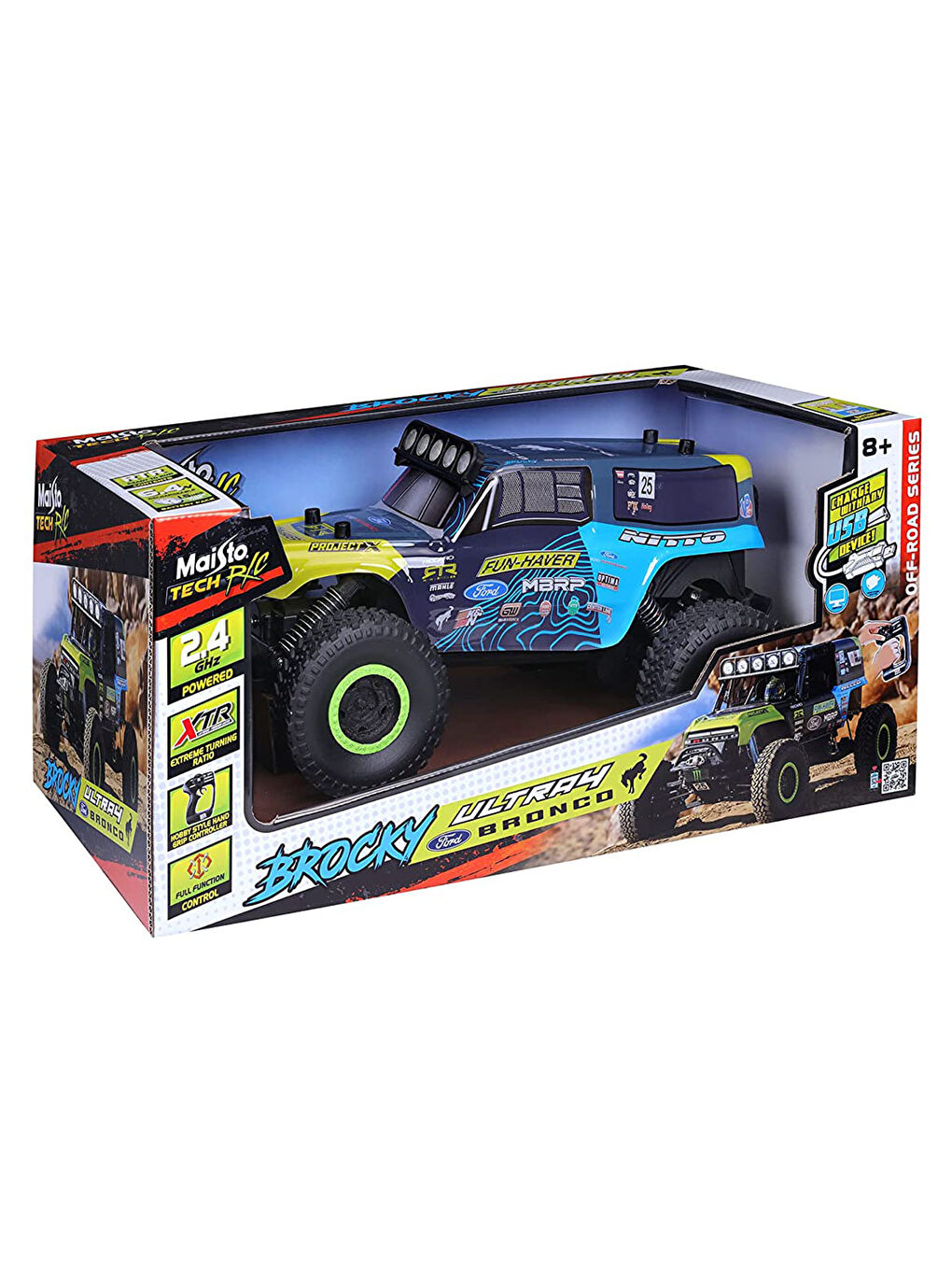 Ford Bronco Off-Road Brocky Kumandalı Araba-4