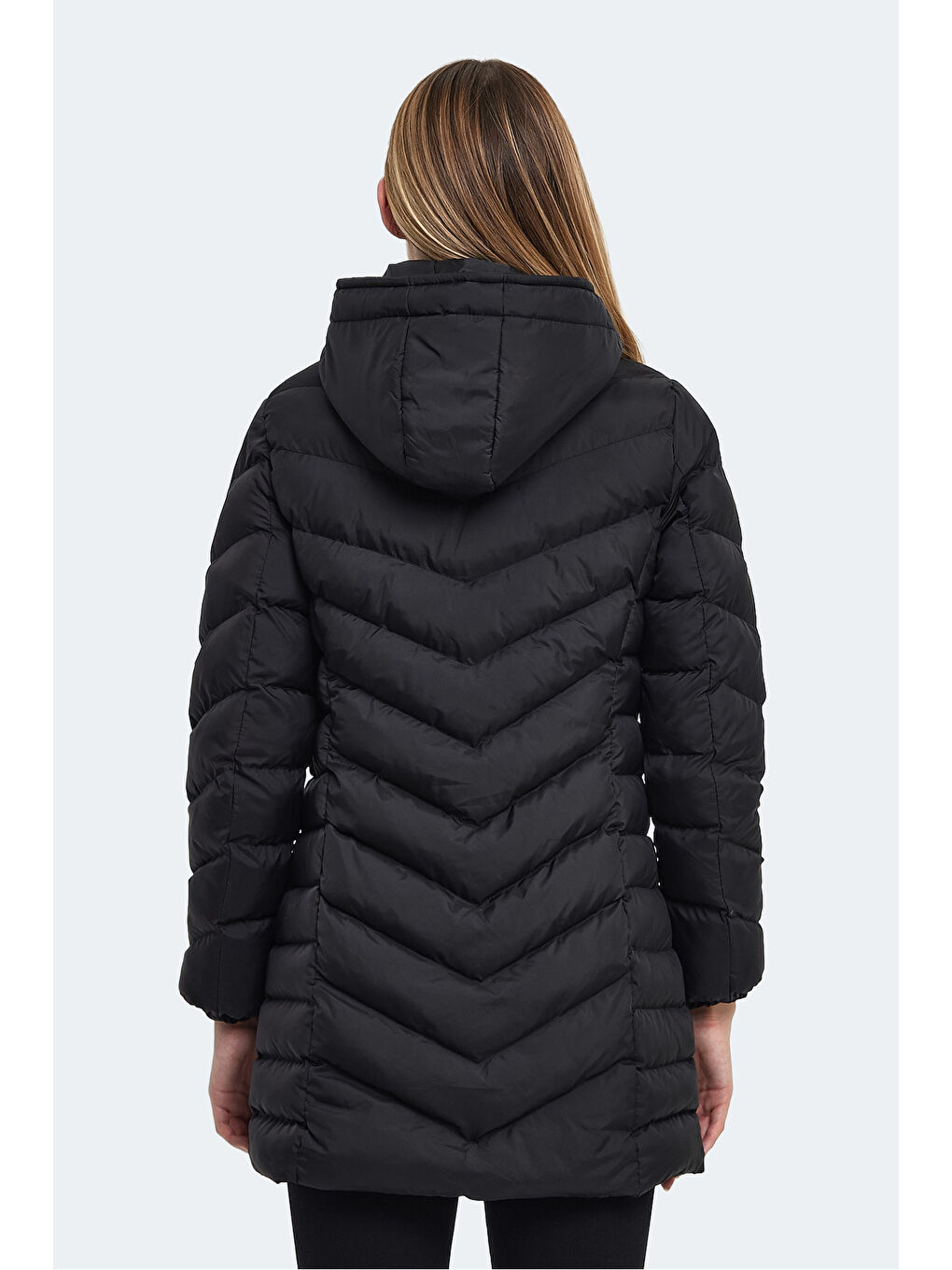 GWEN Kadın Şişme Mont  Siyah-1