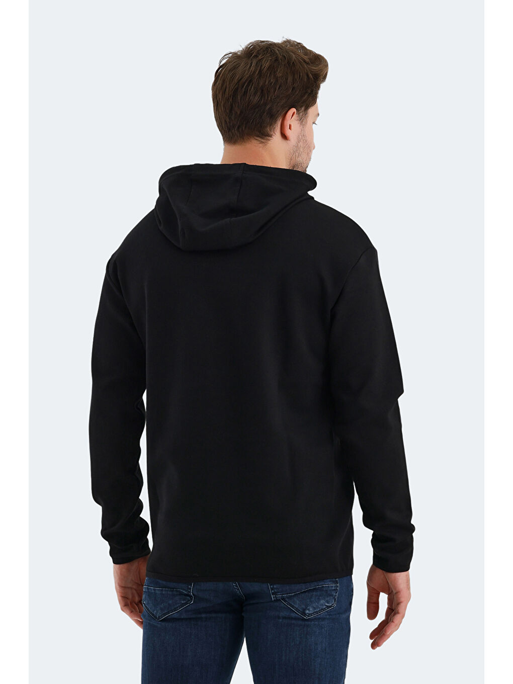 VADIMIR  Erkek Hoodie Siyah-1